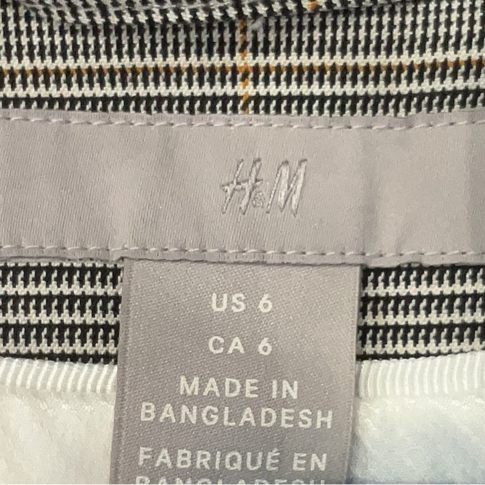 H&M Plaid Blazer - Picture 3 of 4